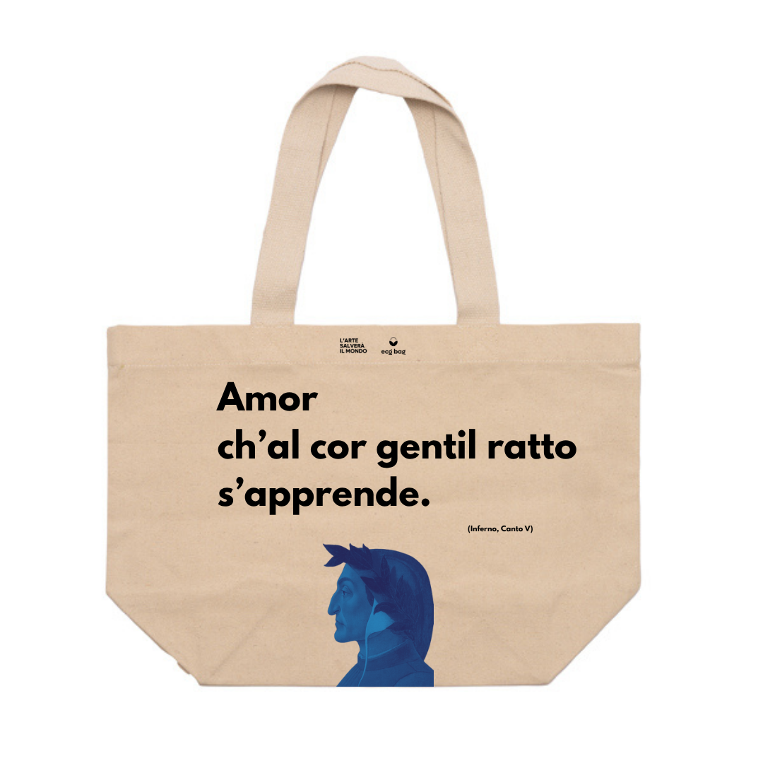 Shopping Bag EcoMax "Cuore" Dante Alighieri