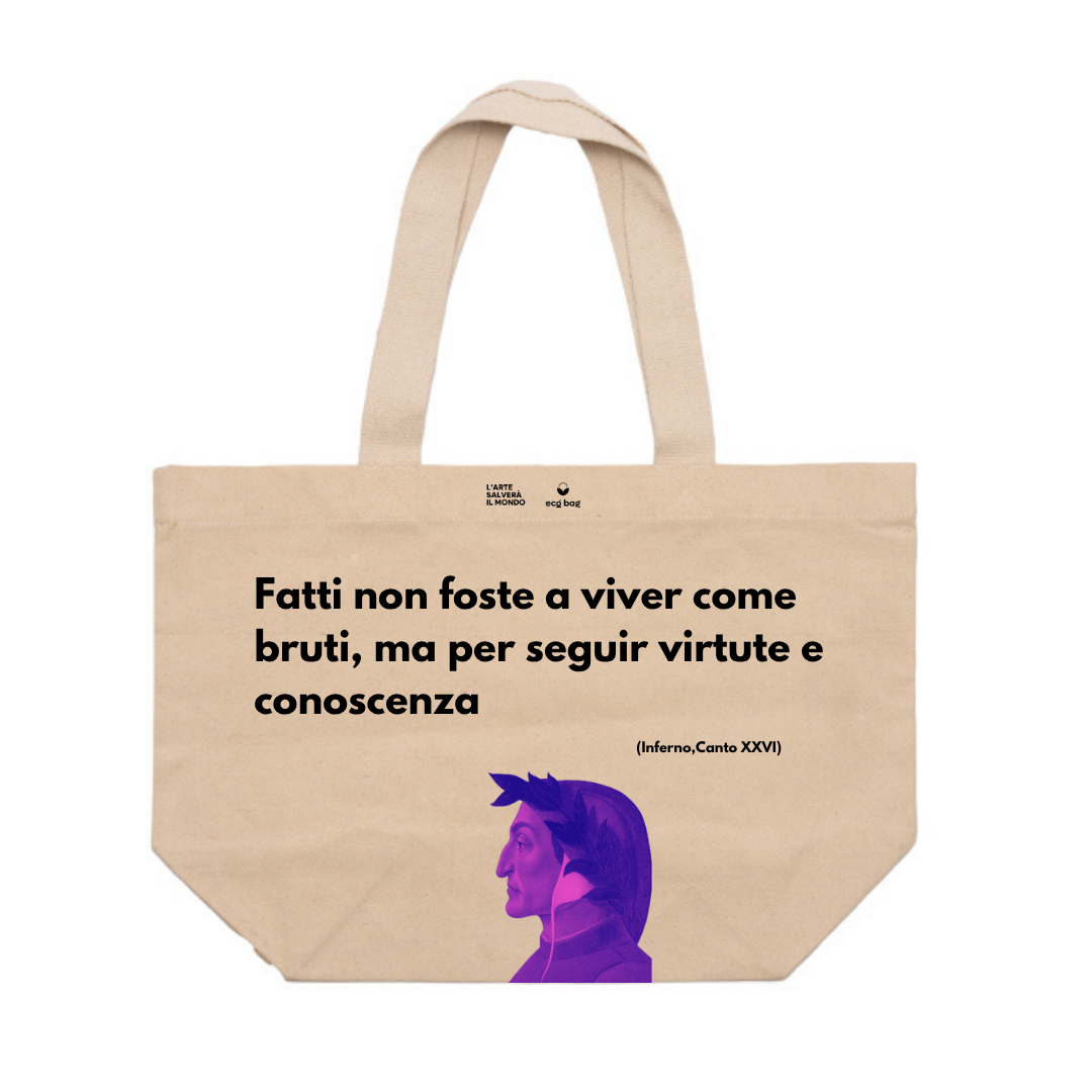 Shopping Bag EcoMax "Conoscenza" Dante Alighieri