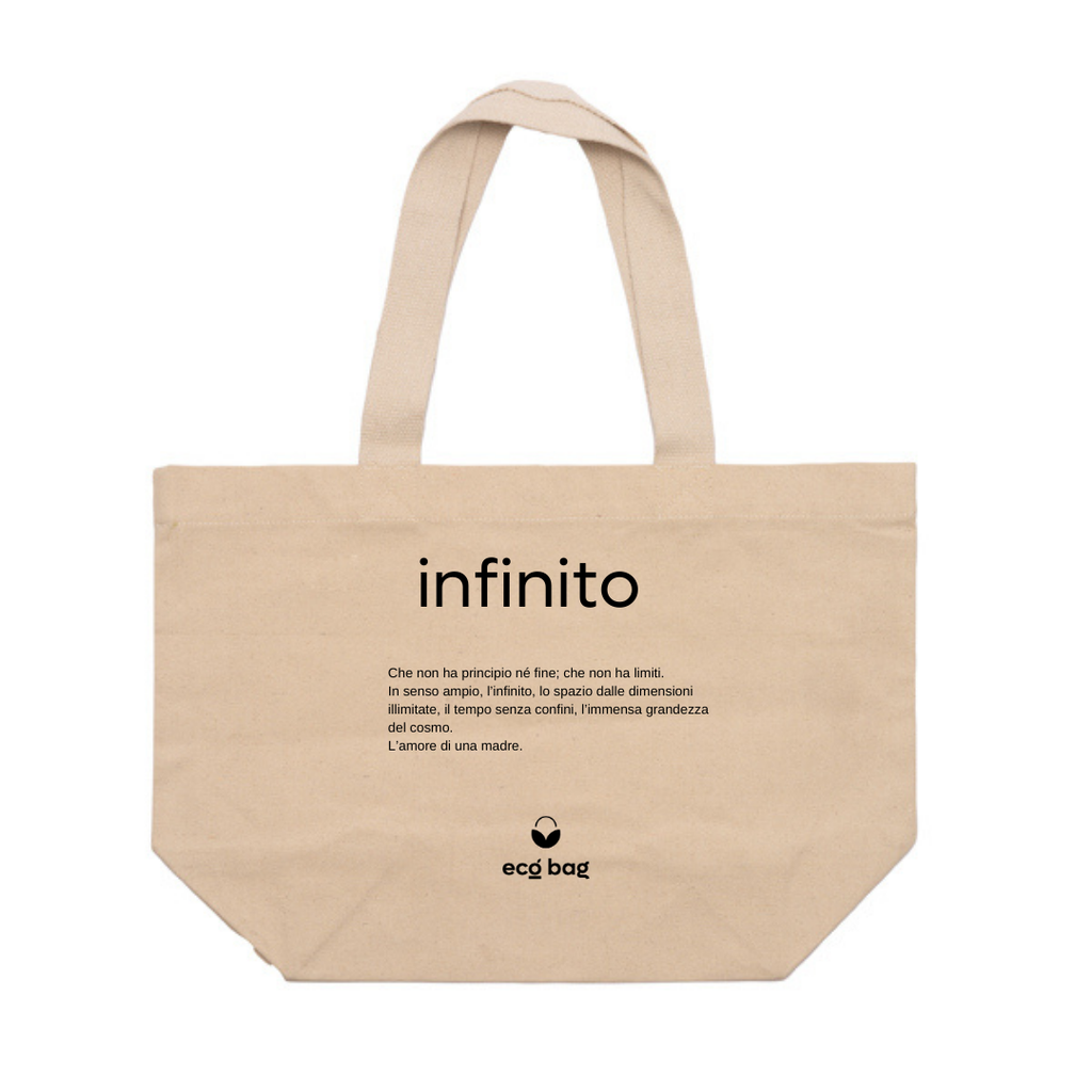 Shopping Bag Eco Max "Infinito" Leopardi/Hokusai