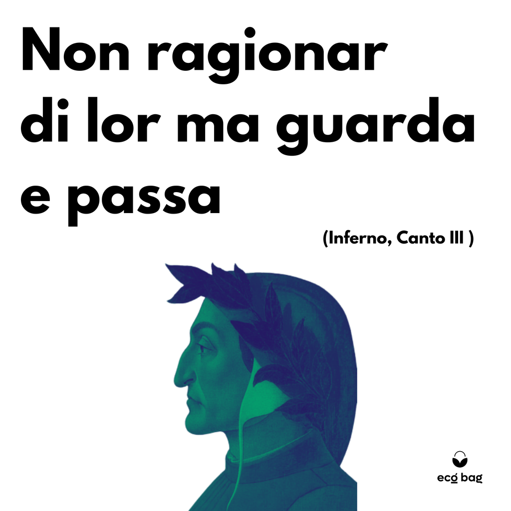 Shopping Bag EcoMax "Indipendenza" Dante Alighieri