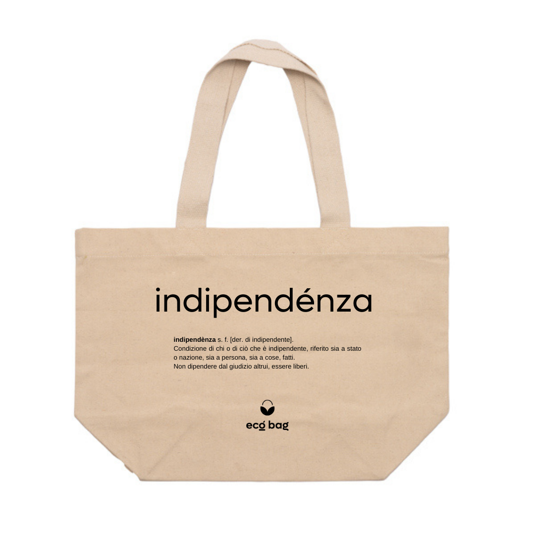 Shopping Bag EcoMax "Indipendenza" Dante Alighieri